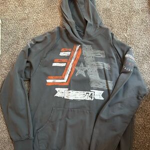 Men's Gray Hoodie from American Fighter